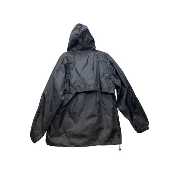 Proedge Mens Detroit Red Wings Pullover Windbreaker Jacket L Black - Picture 9 of 12